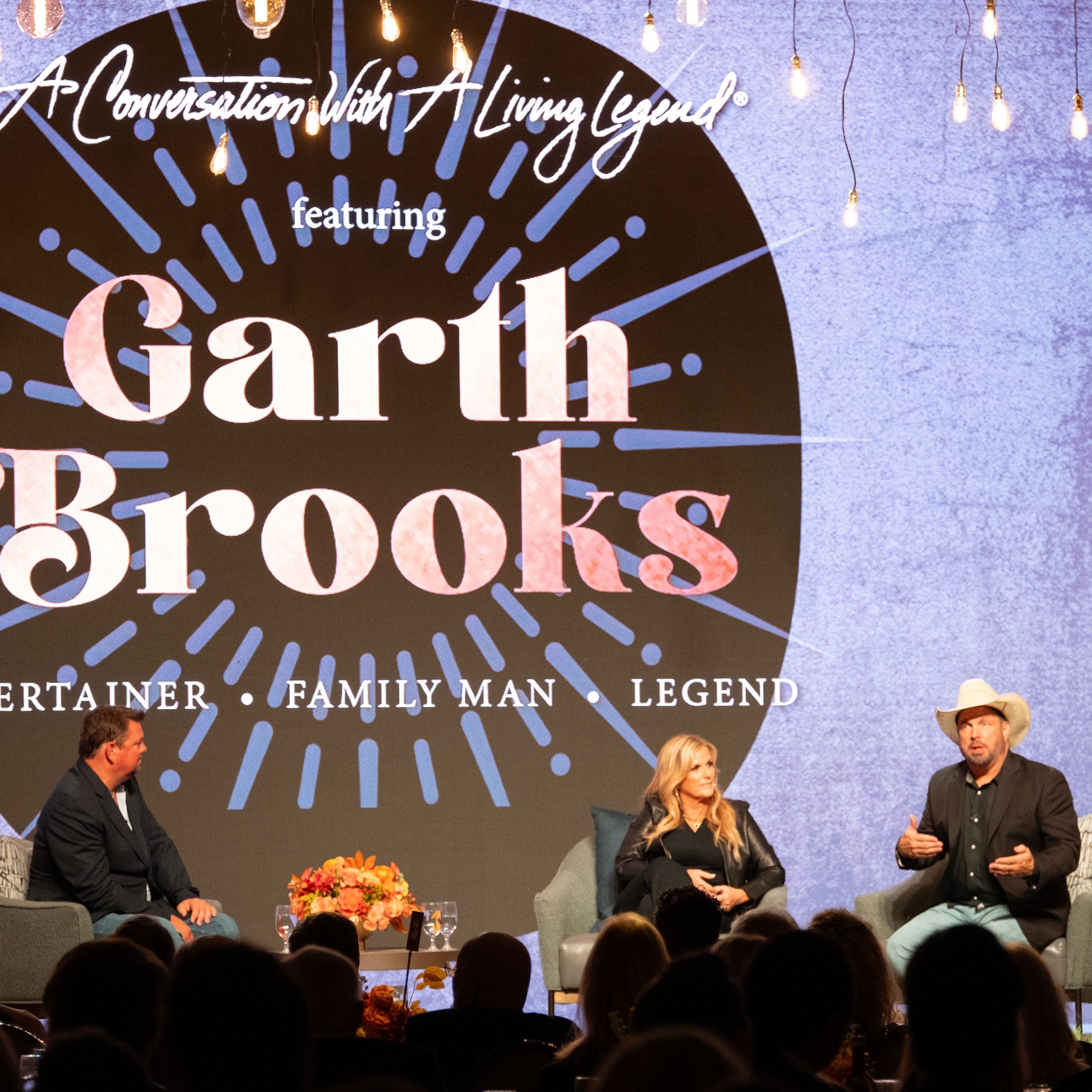 Dallas Living Legend 2023 in Omni hotel with Garth Brooks and Trisha Yearwood