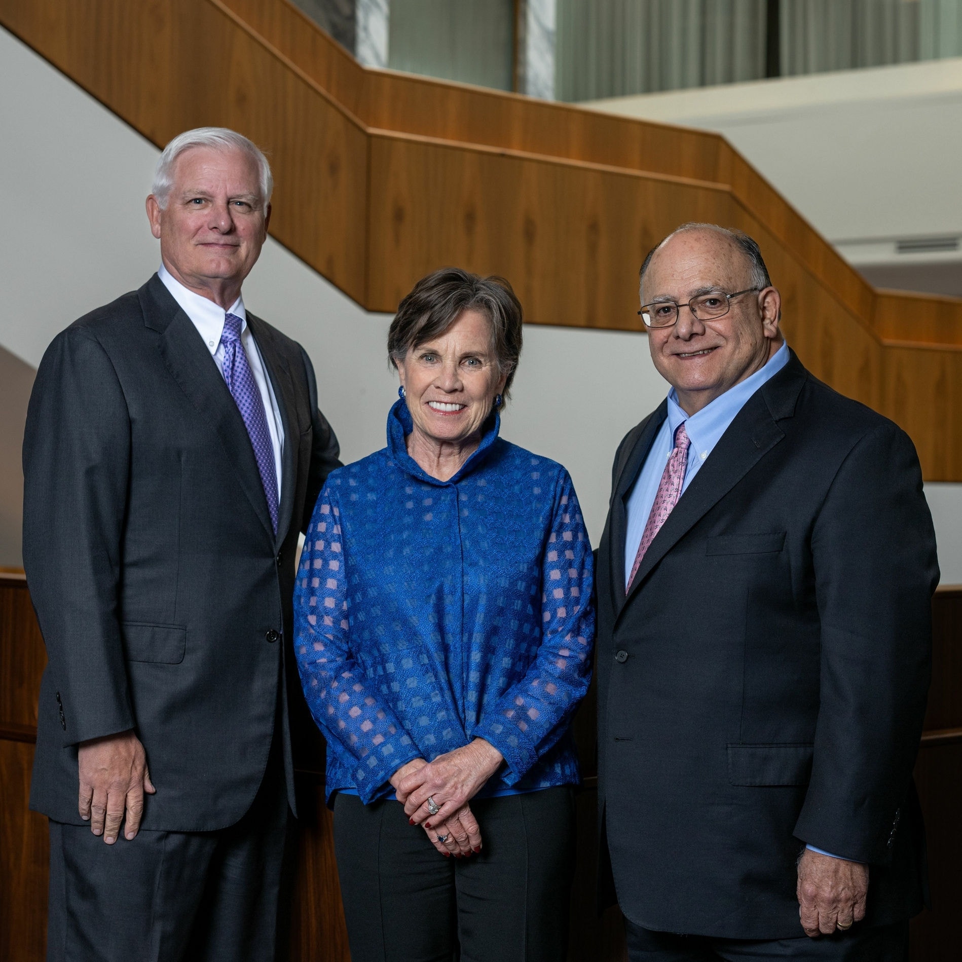 Board of Visitors Chair Clarence Cazalot photographed during the board's annual meeeting at the Four Seasons on Wednesday, Nov. 8, 2023.